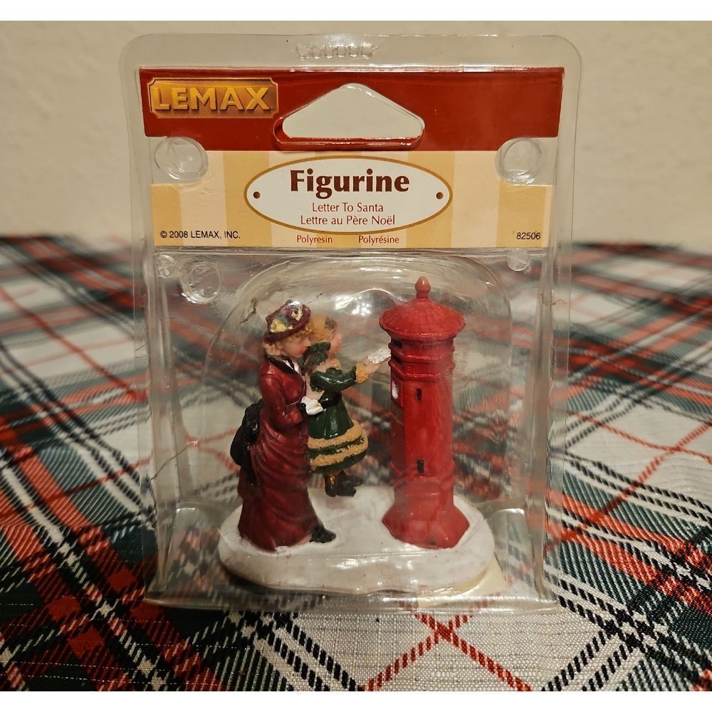 Lemax Letter ToβSanta Mini Figurine Holiday Village Accessory
